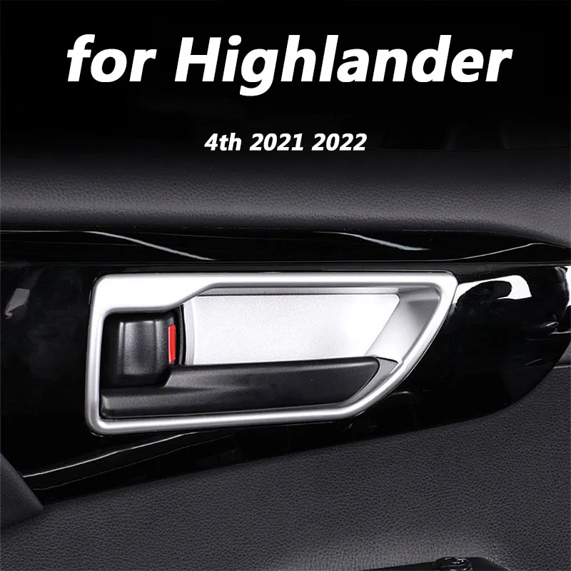 

4 шт., детали для украшения салона автомобиля Toyota Highlander 4th 2021 2022