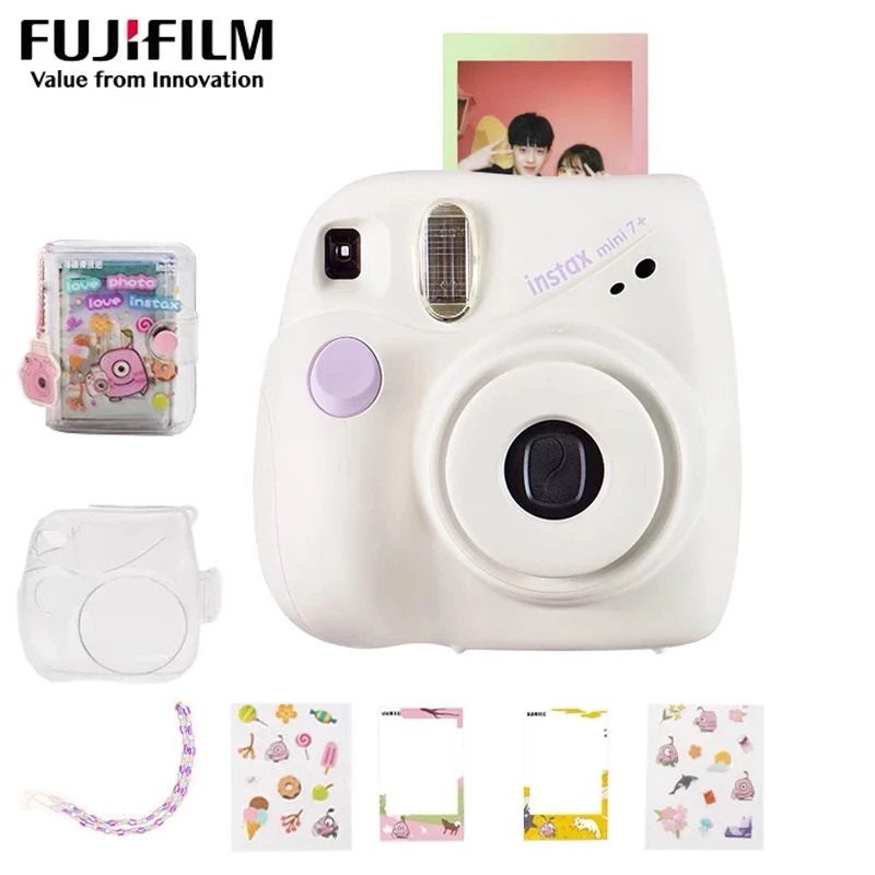 FUJIFILM-Mini appareil photo instantané pour enfants, style mignon,  rendez-vous, nouvel an, ulcère, cadeau de Noël, joli appareil photo, mode  humaine, 12 - AliExpress