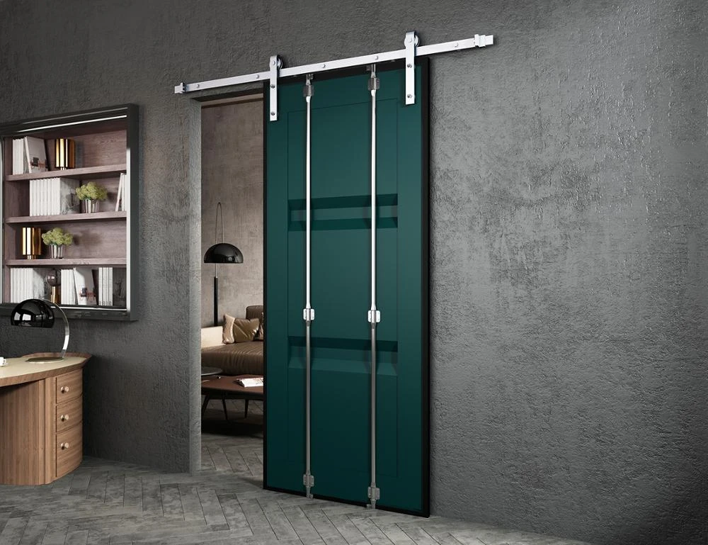 Diyhd Quincaillerie De Porte De Grange Coulissante En Matiere Premiere Rouleau Metallique Adapte A L Exterieur Porte De Grange Robuste Aliexpress