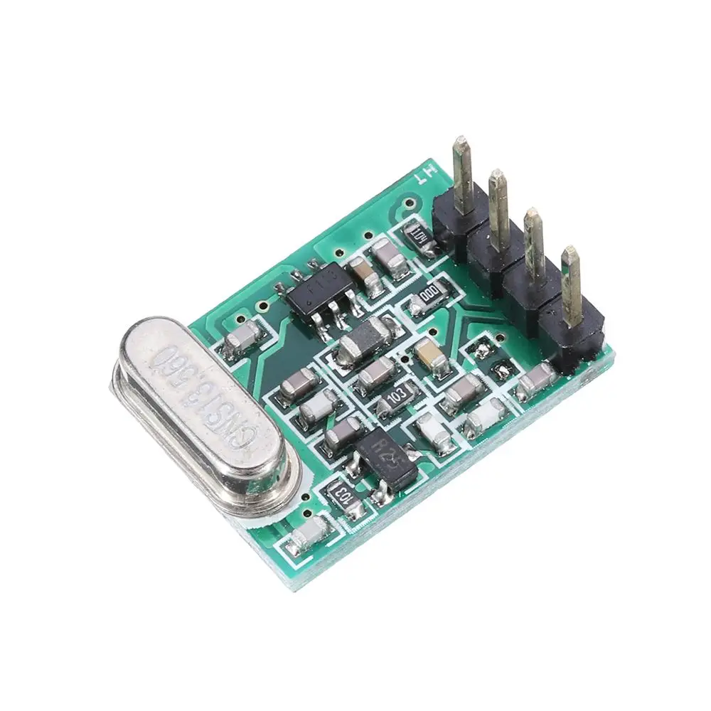 LEORY DC1.8V-3.6V низковольтный высокопроизводительный передающий модуль 315 МГц/433 МГц TX8 ASK ttl гетеродинный беспроводной модуль