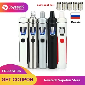 

Original Joyetech Ego AIO Kit w/ 2ml Tank Atomizer & 1500mAh Built-in Battery with BF SS316 Coil E-cigarette Vape Kit Vs Q16 pro