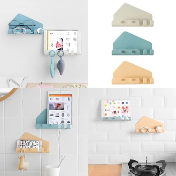 

Creative Hanging Charging Rack Shelf Storage Hanger Wall Mounted Charging Bracket Stand Holder For IPad Mobile Phone Tablet