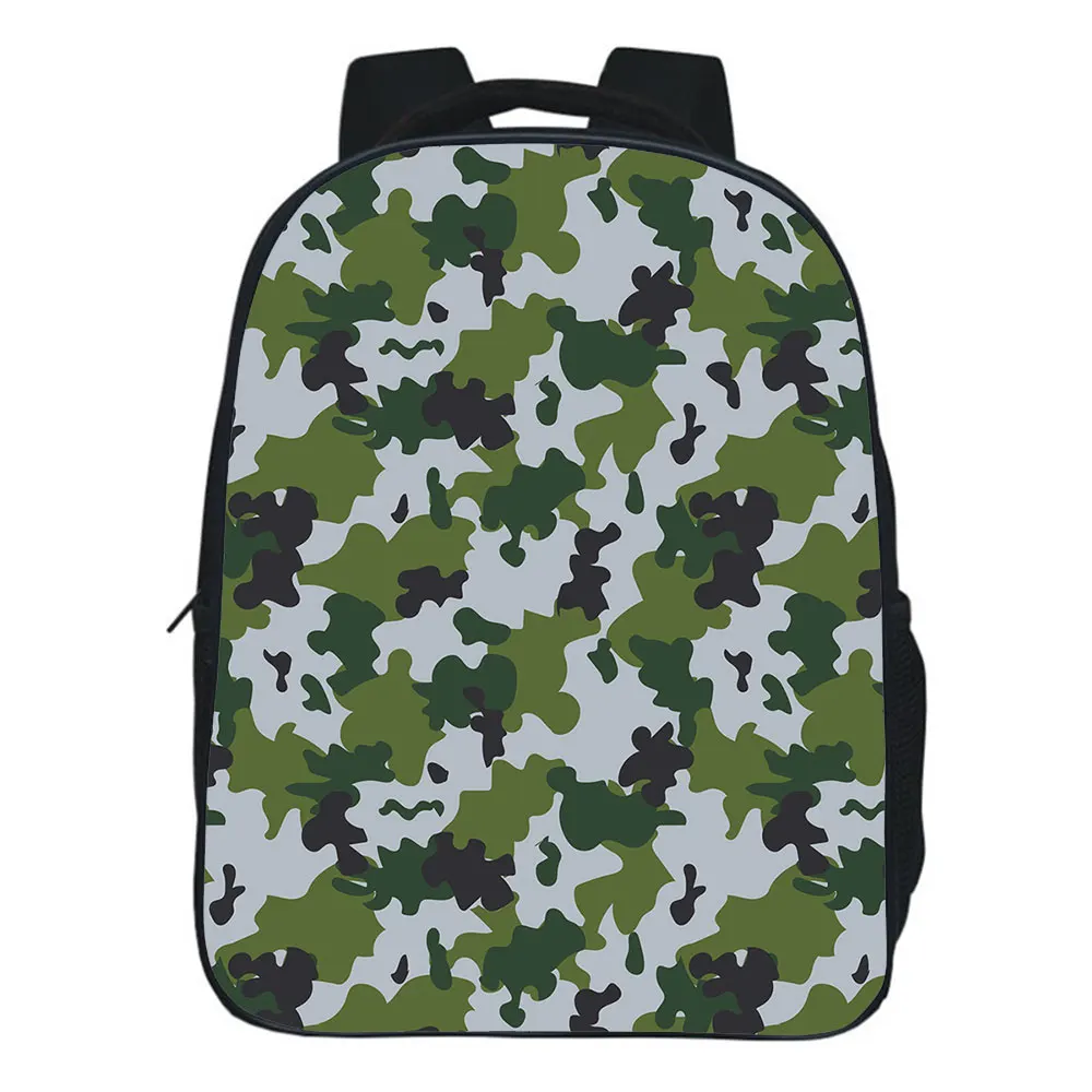 Camouflage School Bag Backpack Children Mini Cartoon Kindergarten Rucksack Baby Boys Girls Kids Knapsack Mochila