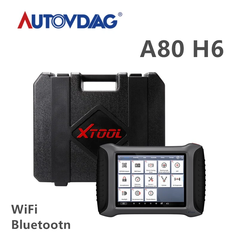 XTOOL A80 H6 полная система автомобильный диагностический инструмент OBDII ремонтный