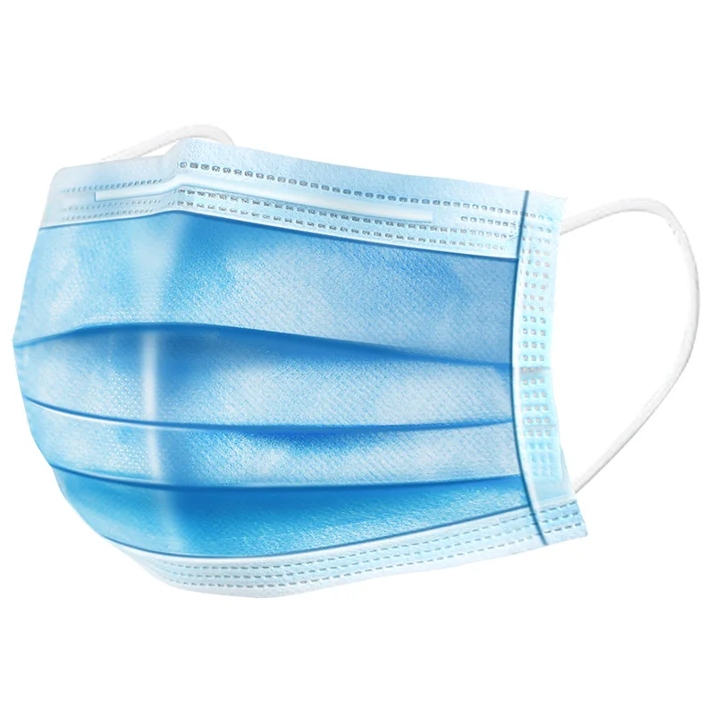 

50 Pcs Solid Color Disposable Dustproof Face Mouth Masks Anti 3-Ply PM2.5Anti Influenza Breathing Safety Masks Face CareElastic