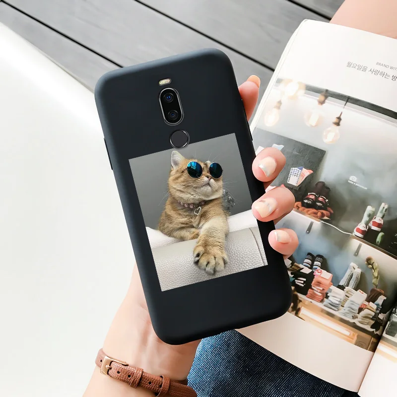 best meizu phone case brand Black Soft TPU Shell For Meizu X8 Case Personality Tide Shell For MEIZU X8 Case Silicone Edging Matte Phone Case Cover For MEIZU meizu phone case with stones black Cases For Meizu