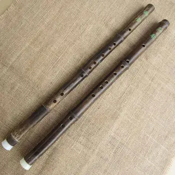 

Chinese Traditional 6 Holes Bamboo Flute Vertical Flute Clarinet Student Musical Instrument Wooden Color