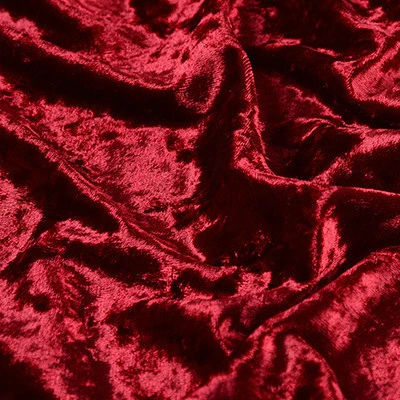 wine red velvet fabric with stretch gold velvet on all sides compact  single-sided velvet high-definition clothing fabric - AliExpress