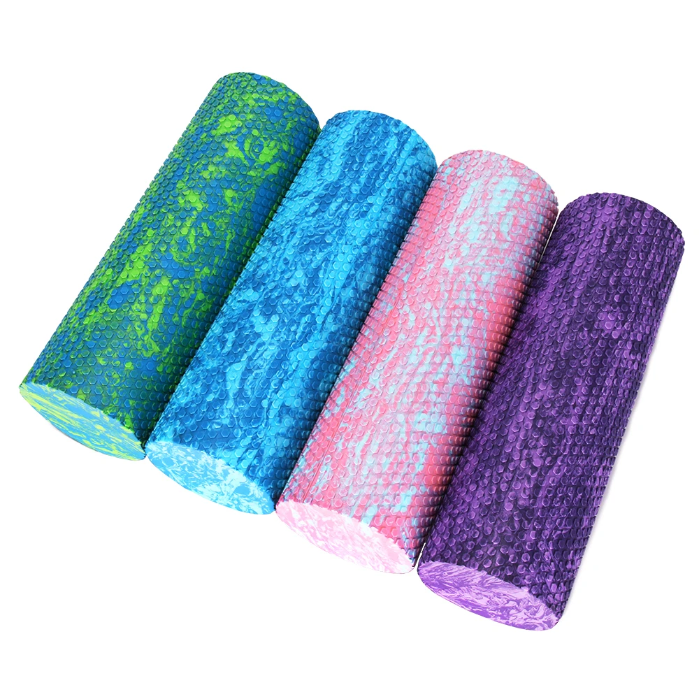 Gym Fitness Yoga Foam Roller Peanut Ball Set Pilates Block Peanut Massage Ball for Therapy Relax Exercise Relieve Stress