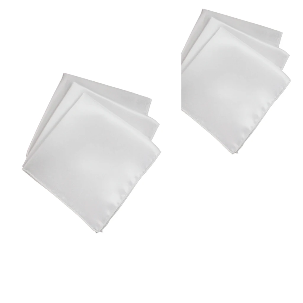 Dinner Napkins – Soft and Absorbent Napkins - Pack of 20 (12 X 12inch) for Wedding Party Dinner - White Napkins or Handkerchief 