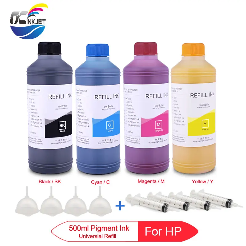500ml Pigment Ink Bottle For HP Designjet 500 800 4000 5000 5500 T770 T790 T1100 T1300 Z2100 T2300 Z3100 Z5200 Z5400 Z6100 Z6200 |