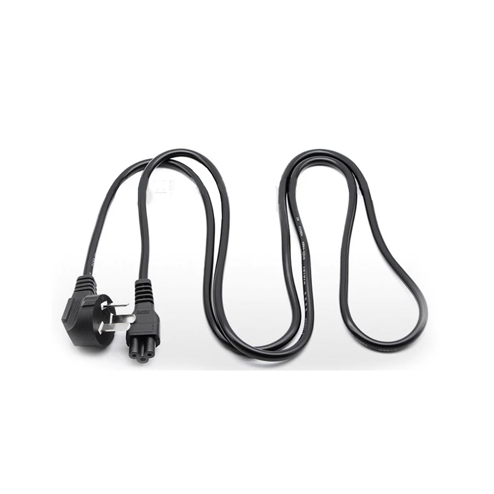 1.5m national standard plum blossom tail power cord, suitable for laptop power cord, computer host, monitor, printer, projector,