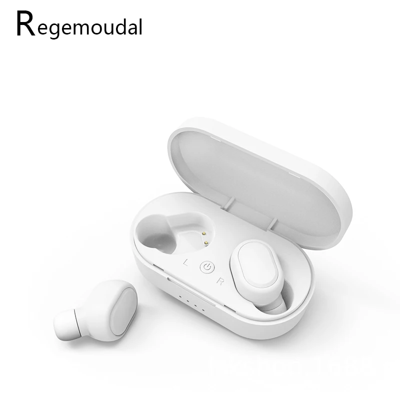 Regemoudal беспроводные наушники Bluetooth V5.0 TWS беспроводные Bluetooth наушники спортивные наушники гарнитура с микрофоном для phone tws беспроводные наушники блютуз наушники безпроводные bluetooth наушники науш