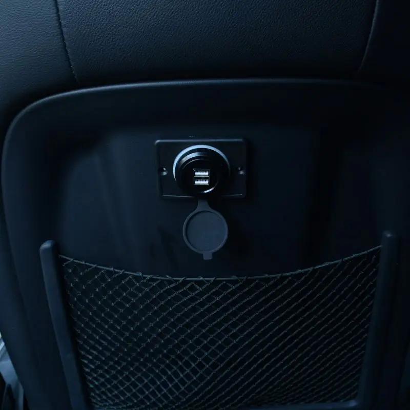 3.1A автомобильное зарядное устройство с двумя usb-разъемами, светодиодный дисплей, водонепроницаемый автомобильный заряд