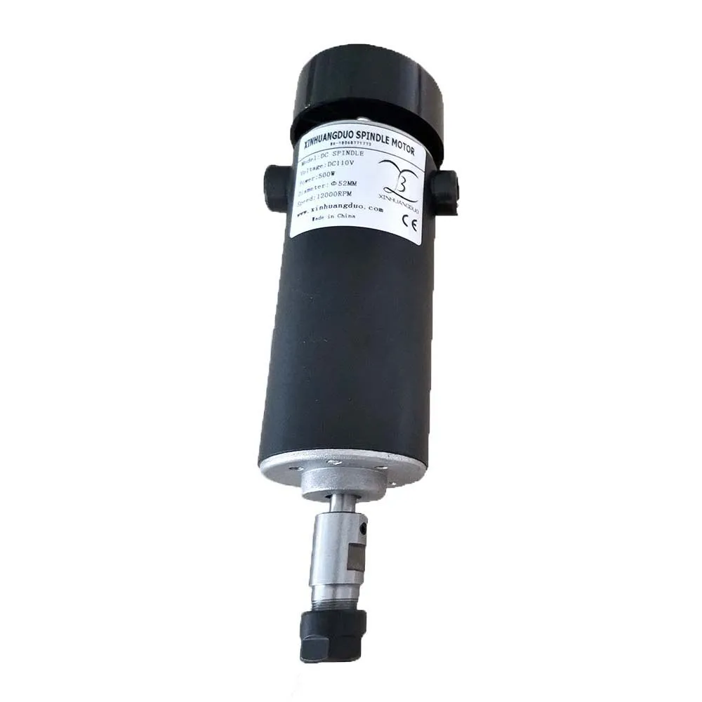 С воздушным охлаждением 0.5kw CNC spindleMotor Kit ER11 патрон 500 Вт мотор шпинделя+ регулятор скорости питания для гравировки