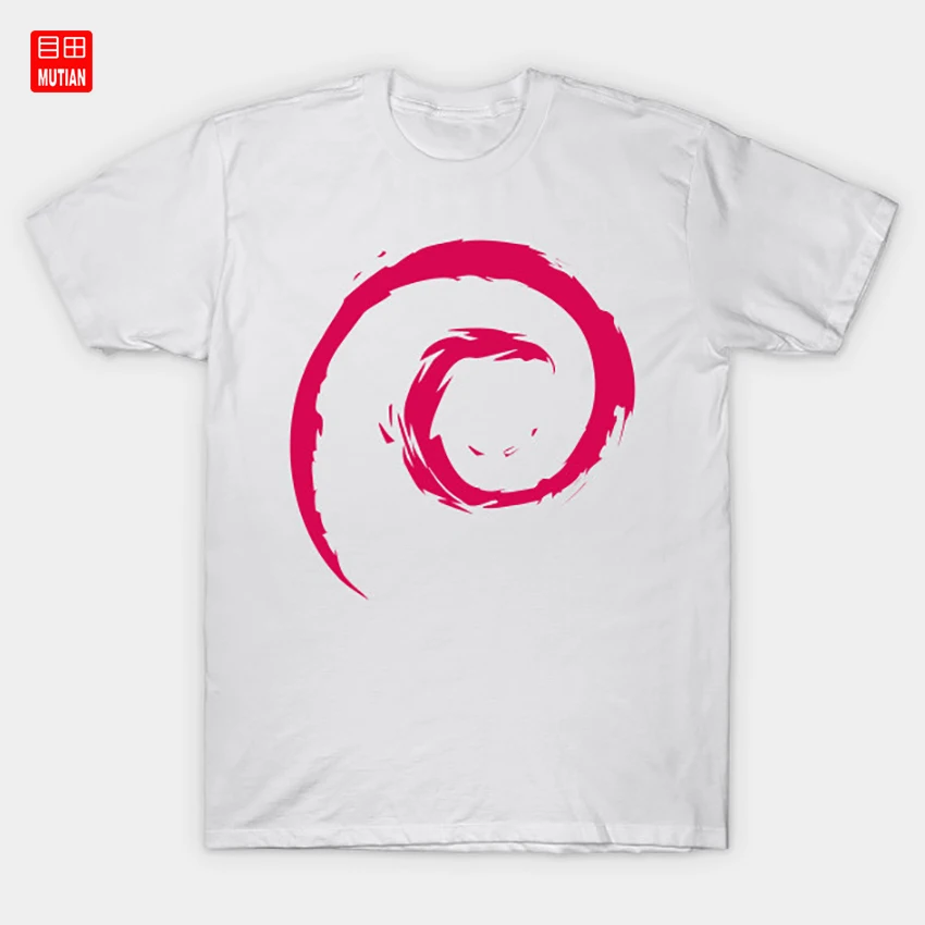 Debian футболка с логотипом Linux Linus Torvalds Unix Os | Мужская одежда