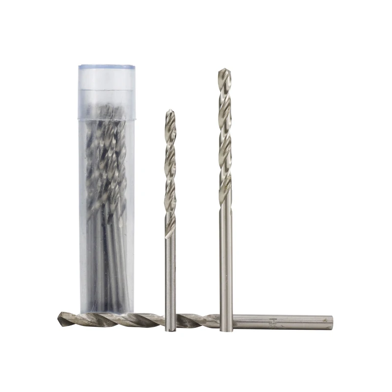 10 шт. 0,3-4,0 мм HSS набор спиральных сверл для вращающегося инструмента Dremel набор мини-Сверл с прямым хвостовиком ручные инструменты