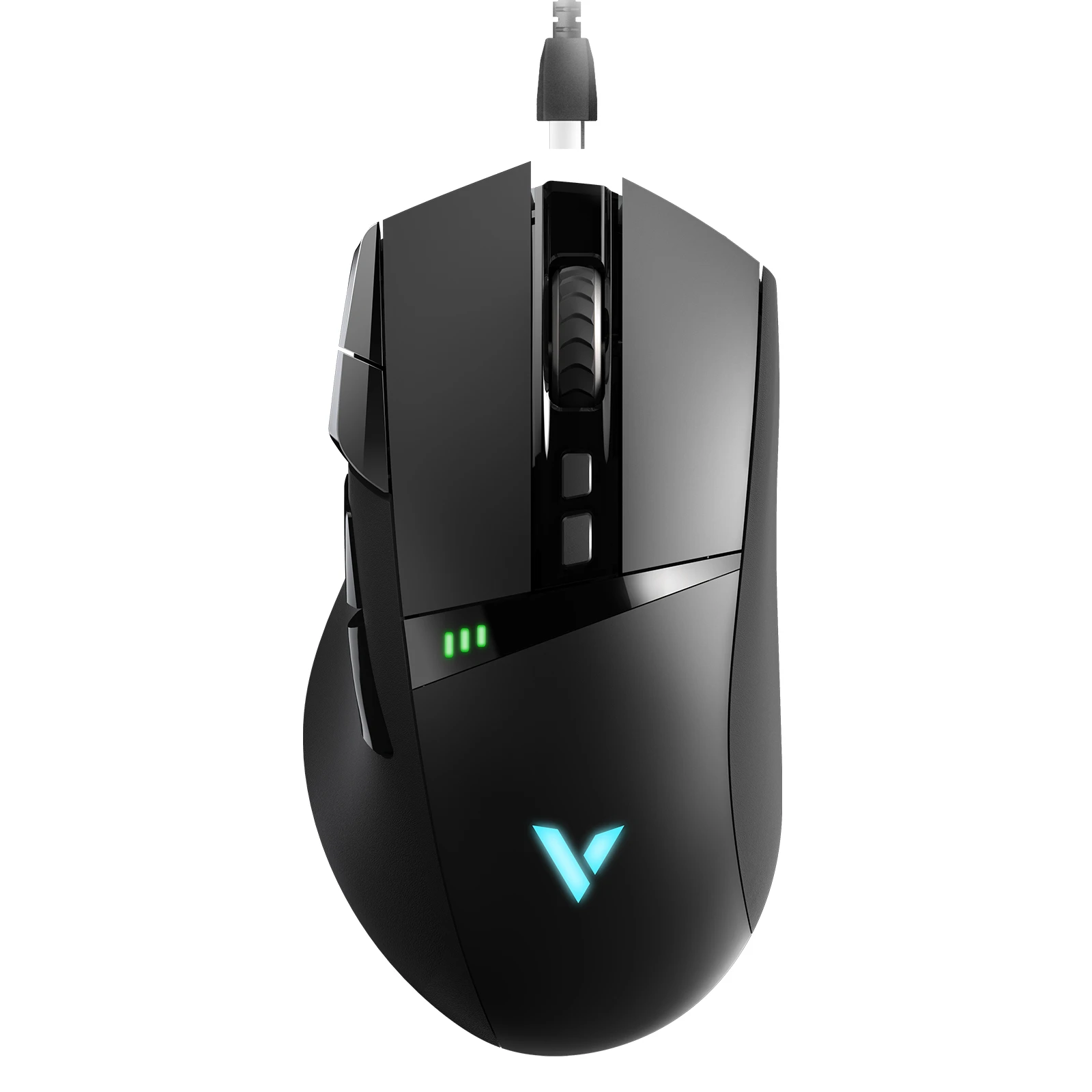 VT350C Wired/Wireless Dual Modes Gaming Mouse Rechargeable 11 Programmable Buttons Optical Mouse 5 Adjustable DPI RGB Backlight wireless mouse for mac