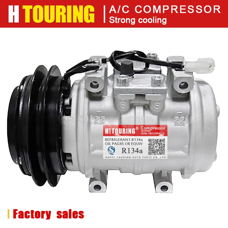 10PA15C カーエアコン AC コンプレッサー、トヨタ ランドクルーザー