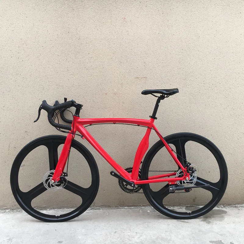 Acquista 16 velocit� bici da strada 700C telaio in lega di alluminio doppio  freno a disco studente citt� bicicletta curva farfalla manubrio corsa  ciclismo su Aliexpress per . Trova altri prodotti , e ...