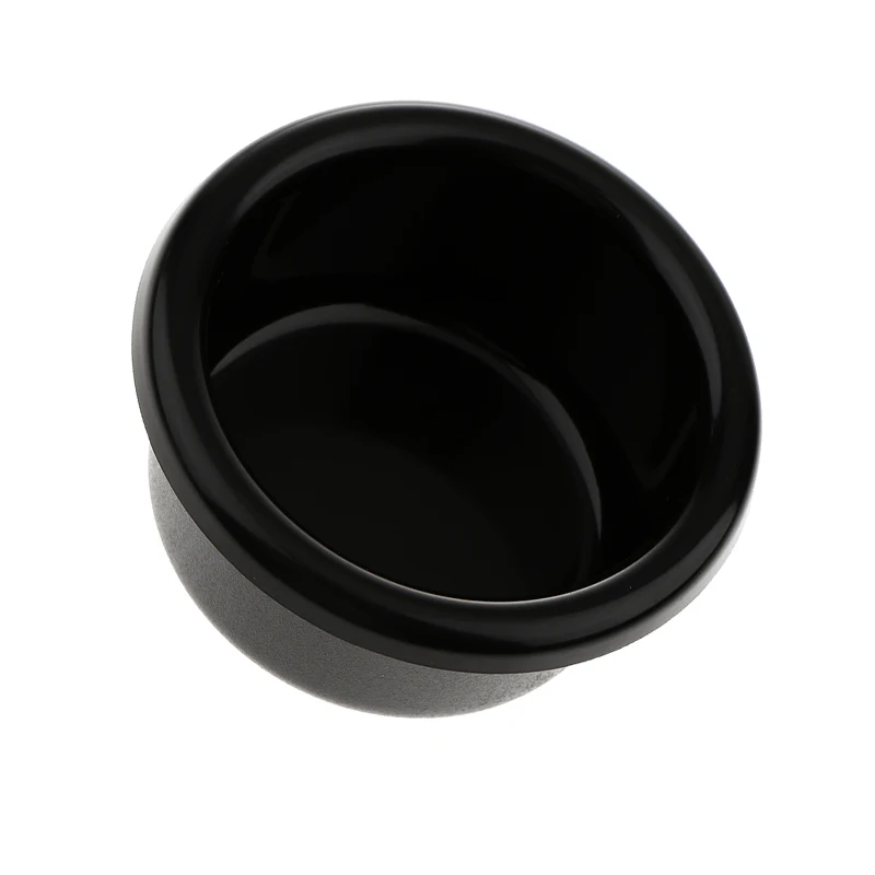 Черный пластиковый держатель чашки для воды/напитков Встраиваемый автофургона