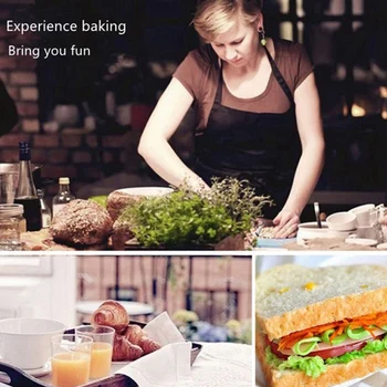 

Automatic Bread Toaster Baking Breakfast Machine 750W 5 Gear Stainless Steel 2 Slices Slots Bread Maker Eu Plug