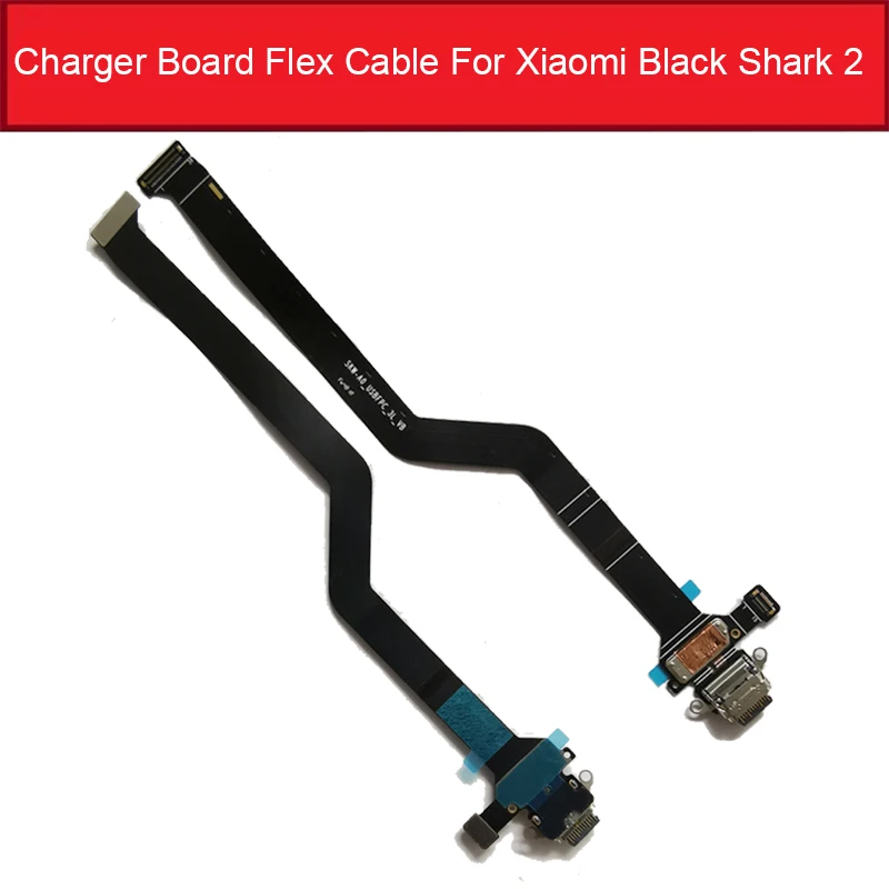Usb зарядное устройство вилка док-станция гибкий кабель для Xiaomi Black Shark 2 Chargring USB Jack Порт зап. Части для соединительной платы аксессуары