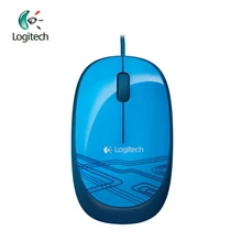 Оптическая эргономичная мышь для ПК и ноутбука logitech USB M105 Corloful розовый синий черный белый
