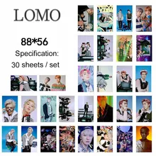 Carte Photo KPOP EXO EXO SC en papier fait maison, 30 pièces/ensemble, Album avec 1 milliard de vues, affiche HD, pour Fans, cadeau, Collection