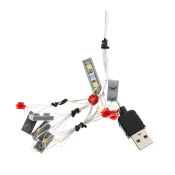 

Led Lighting Kit Knight Bus Portable High Brightness Home Kids Gift DIY Building Blocks Model Easy Install ABS 75957