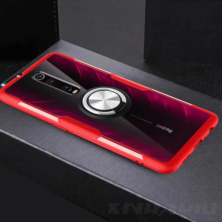 Полный защитный кольцевой чехол s для Xiao mi Red mi Note 8 Pro Чехол mi 9 SE 8 Lite 9T K20 Pro Роскошный прозрачный чехол