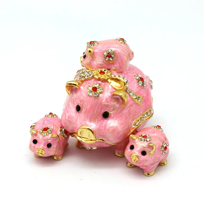 pig family trinket box (2)