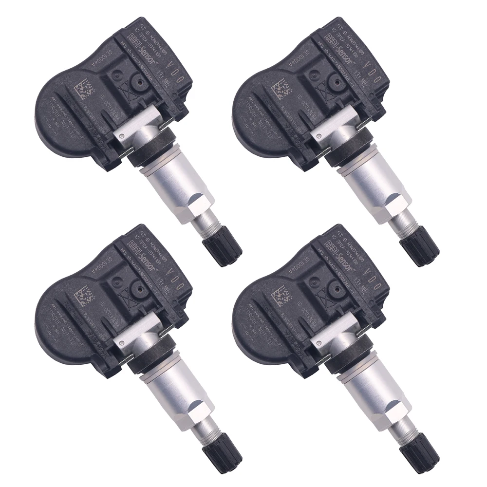 Датчик давления в шинах SE10004A 433 МГц TPMS датчик для FORD LINCOLN CHRYSLER DODGE ISUZU JEEP MERCURY MITSUBISHI VOLVO VOLKSWAGEN - Цвет: (4PCS) SE10004A