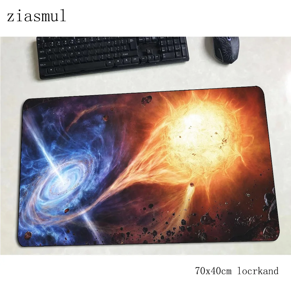 Коврик для мыши universe милый компьютерный коврик 70x40 см игровой коврик для мыши большая подставка для запястья клавиатура со встроенной мышью игры ПК геймер стол