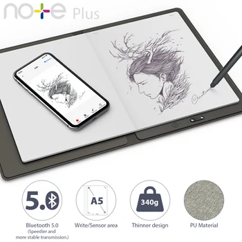 

XP-Pen Note Plus Smart Notebook Reusable ErasableCloud Flash Storage For School Office Supplies App Connection