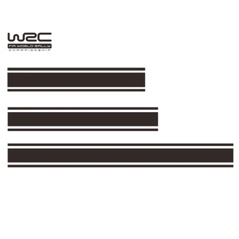 

Chunmu Customization WRC Stripe Car Covers Vinyl Racing Sports Decal Head car sticker