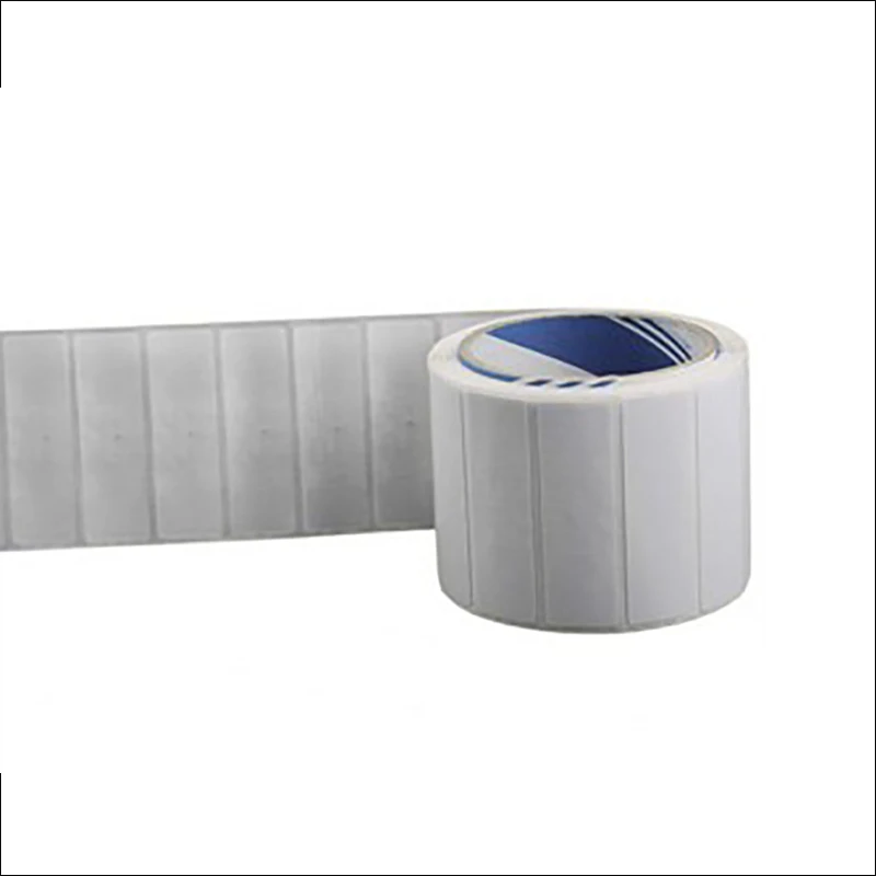 YJT-B7423 74*23 мм rfid gen2 uhf 9662 бумажная бирка с чипом Alien H3 используемым для управления