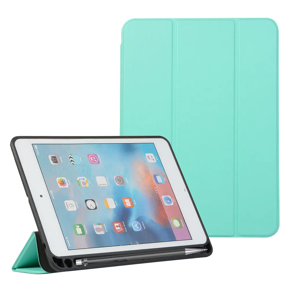 Tri-Fold чехол-подставка для Ipad 9,7 дюймов чехол для автоматического сна смарт-чехол для Ipad 9,7 дюймов Air 1 Air 2 кожаный чехол