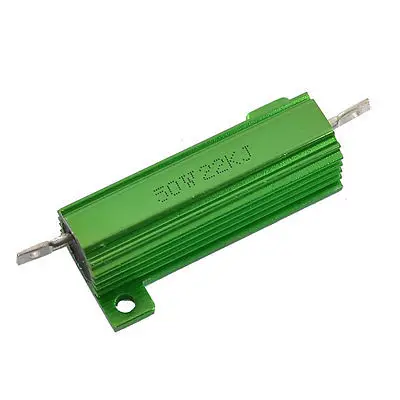 50W 22K Ohm 5% монтируемый на шасси Алюминиевый Чехол резистор с проволочной обмоткой Nplls
