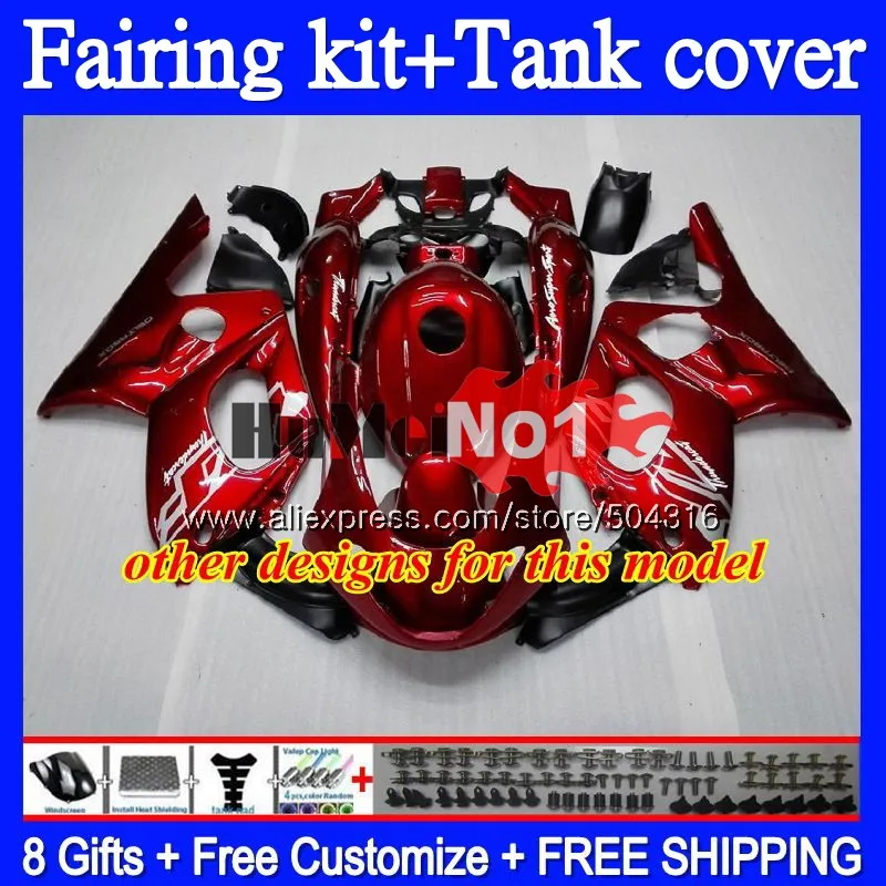 YZF-600R для YAMAHA YZF 600R 1996 1997 1998 1999 2000 2001 темно-красный 38MC. 73 YZF600R Thundercat 96 97 98 99 00 01 02 обтекатели