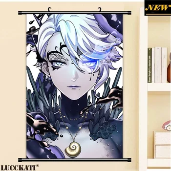 

Twisted Wonderland male Jade Leech Leona Floyd Lilia Ace Riddle cameltoe cartoon anime wall mural scroll canvas painting poster