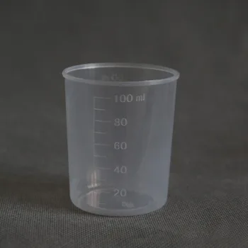 

100ml Plastic Graduated Measuring Cup for Baking Beaker Liquid Measure Cup Container