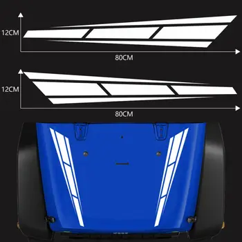 

PVC Car Sticker DIY Film Auto Hood Exterior Wrap Accessories 4.5x31.5inch