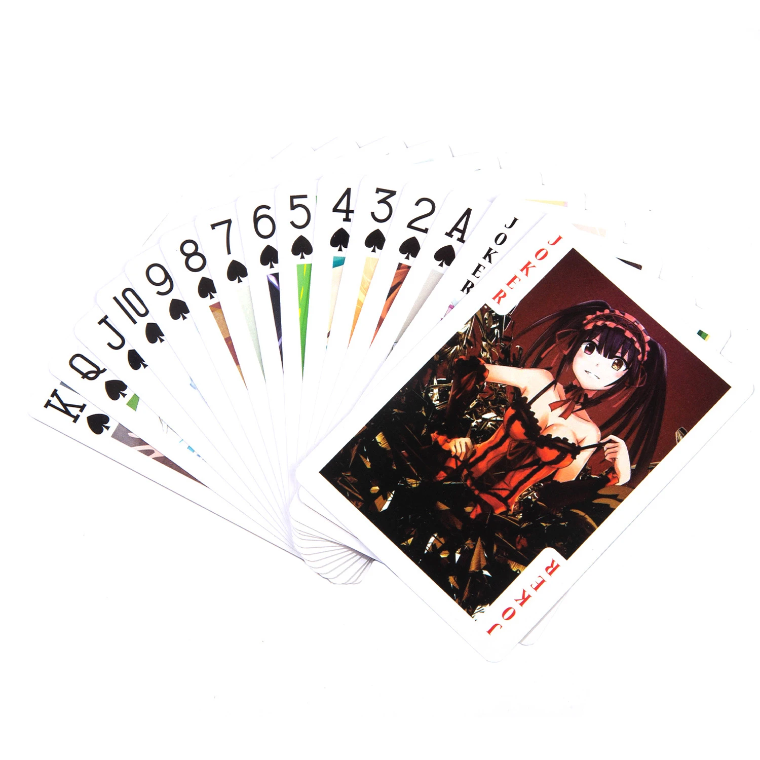 Anime Jk Date&ensp;a&ensp;live Anime Playing Cards Paper Poker Cards -  Costume Props - AliExpress