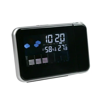 

Digital Projection Alarm Clock Tempreture LED Date Time LCD Display Calender