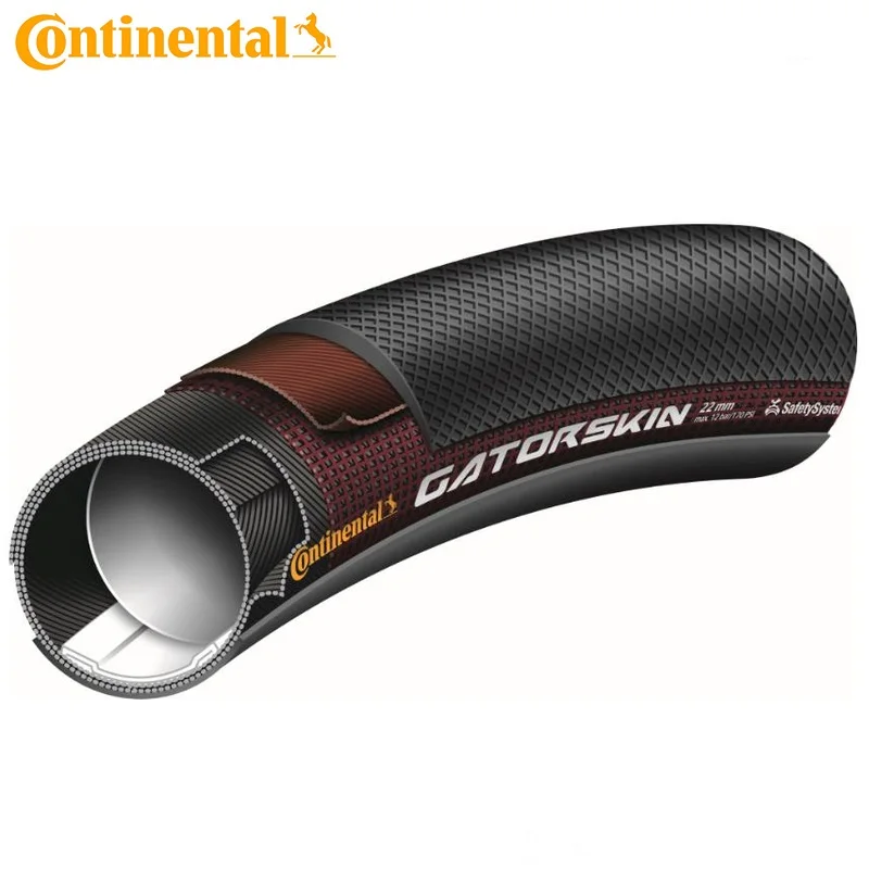 continental gatorskin bike tyre 700x23c