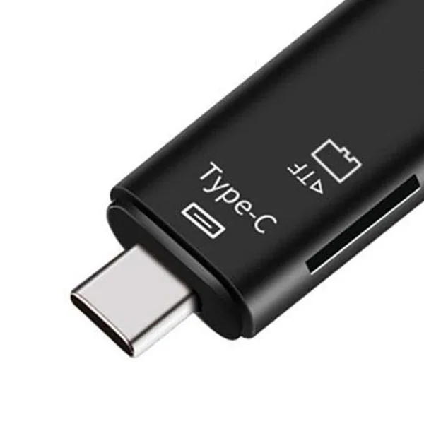 5 в 1 Многофункциональный ОТГ кард-ридер Micro-SD/SD карты/USB считыватель Поддержка TF Android Тип-типа c для телефона/компьютера/Тип-c Unive