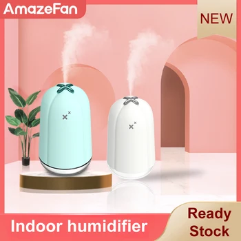 

500ml Mini Cute USB humidifier Electric Ultrasonic air diffuser with 7 colors lights for home office Car