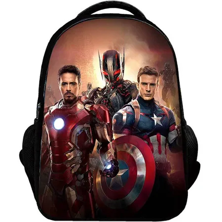 Style thirteen Marvel новая Студенческая сумка с изображением Железного человека, аниме, американский капитан, мужская повседневная сумка на плечо, нейлоновая сумка для мальчиков и девочек, рюкзак - Цвет: Style thirteen
