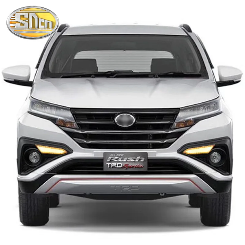 SNCN 2 шт. светодиодные дневные ходовые огни светильник для Toyota Раш 2018 2019